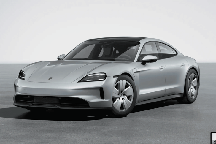 Porsche Taycan Color Dolomite Silver Porsche Taycan Color Dolomite Silver